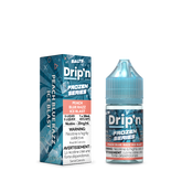 Drip'n Frozen Series Nicotine Salt 30mL - Peach Blue Razz Ice